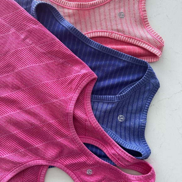 3 LuluLemon Racerback Tanktops Size 4 - Picture 4 of 4